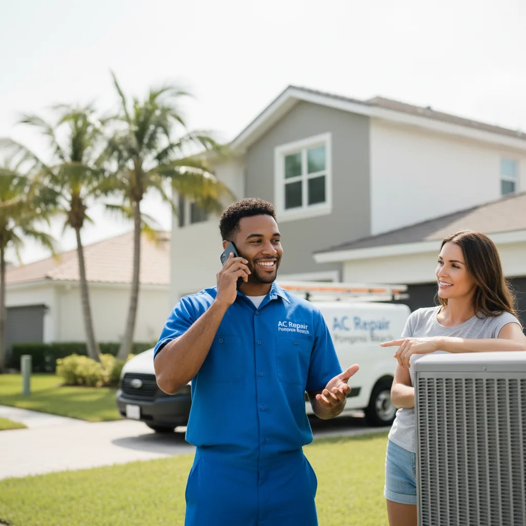 AC Repair Pompano Beach customer support in Hollsopple